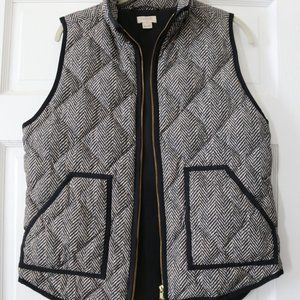 J Crew Herringbone Vest